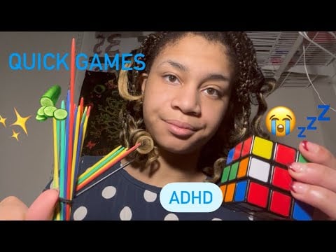 ASMR - Quick Games (Brooke)