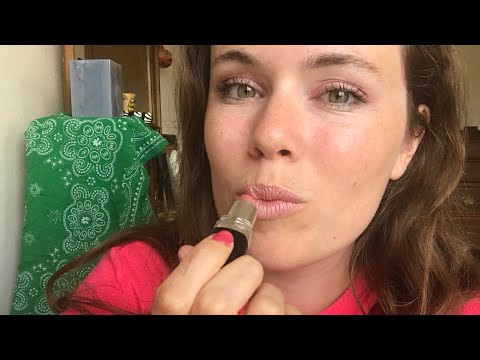 ASMR Doing My Makeup w/ Whisper Ramble