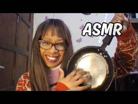 MEUS UTENSÍLIOS DOMÉSTICOS #asmr #asmrbrasil #asmrbr #humor
