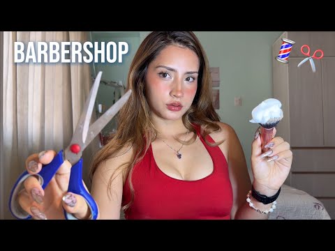 💈ASMR BARBERÍA ROLEPLAY 💈 Te afeito y corto la barba 🧔🏻‍♂️ PREMIUN💈✂️