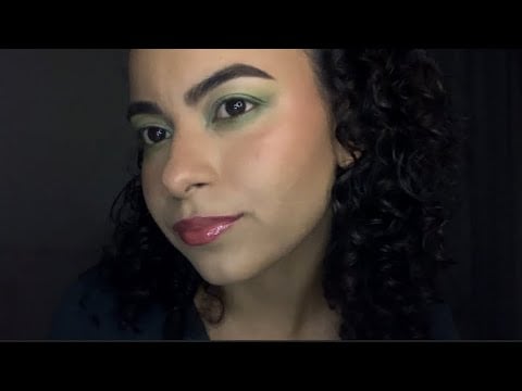 ASMR ME MAQUIANDO COM AS MAQUIAGENS NOVAS. BLUSH DE 5,00, PÓ DE 6,00 😨. Deu certo?