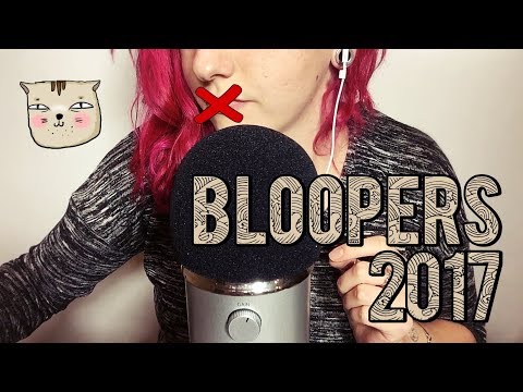 [NON ASMR / BIIIP @$*#%!§ ] Bloopers/Bêtisier 2017 " CUT ! On la refait Michel !! "