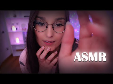 ASMR Tocando tu CARITA | Atención Personal, Mouth Sounds para DORMIR 💤​