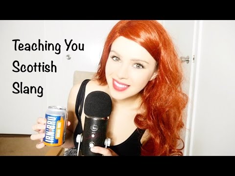 ASMR Whispering Ear to Ear Scottish Slang for Sleep