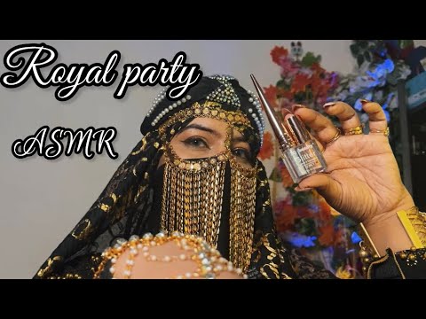 🤑Rich Arabic Aunt prepares you for Royal Party ASMR 👸💄