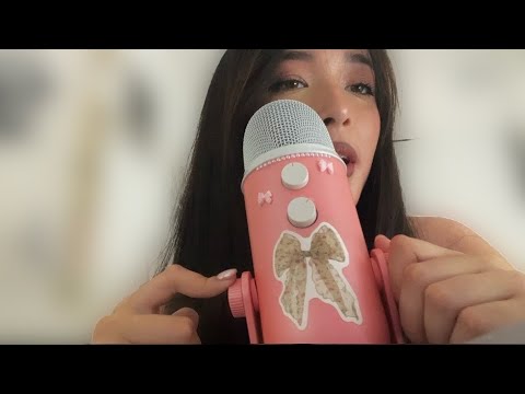 ASMR super close whisper ramble