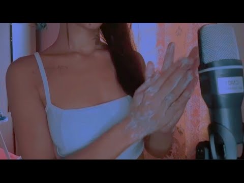 ASMR| Hand Cream, Creme nas mãos sons Relaxantes 👐🏻💦