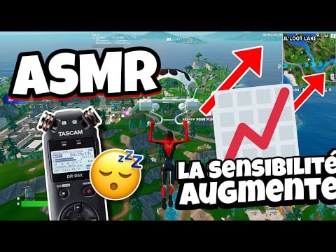 ASMR Français • LA SENSIBILITÉ DU MICRO AUGMENTE DE 0% A 100% AVEC TASCAM POUR T'ENDORMIR 😴✨