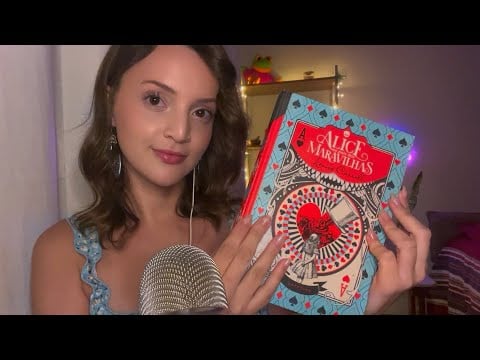 ASMR Leitura Suave | Alice no País das Maravilhas 🐇Capítulo 1