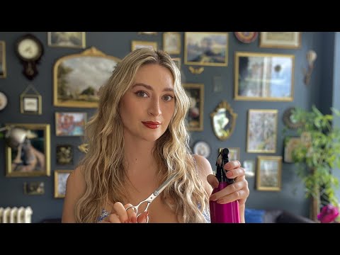 ASMR | The Dreamy Hair Salon 🦋 | Cut, Colour, Wash 🌿