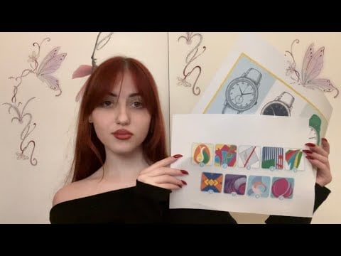АСМР психологические тесты по картинкам 🤍🦋