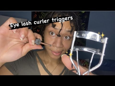 ASMR - Eye Lash Curlering you (Erin)