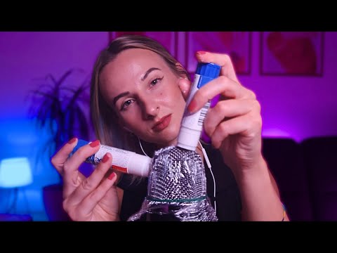 4K ASMR | Ultimate Brain Massage 🧠💤 (Glue On Mic)