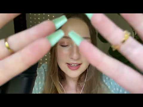 *one minute asmr* mouth sounds & hand movements