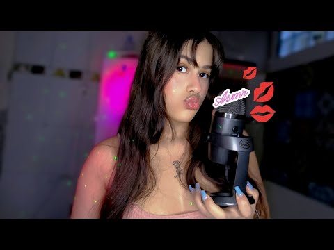 ASMR BEIJOS NO MICROFONE 💋