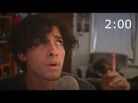 ASMR but i have 2 minutes to live