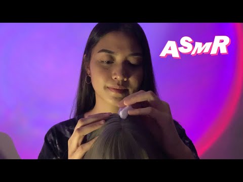 ASMR ⟡ Relaxing tonic application & scalp massage roleplay | Whispering (Malaysia)