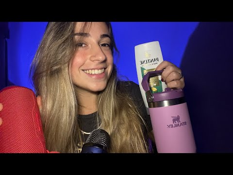ASMR CON PRODUCTOS QUE USO A DIARIO ❤️