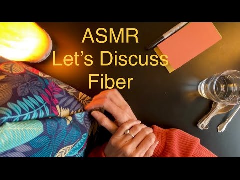 Are You Eating Enough Fiber? Get Your Roughage Kids! ASMR