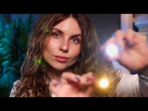 ASMR Extremely Detailed Cranial Nerve Exam But You Can Close Your Eyes