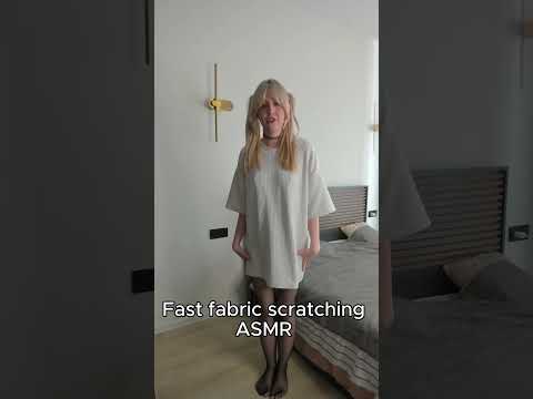 Fast fabric scratching ASMR 8