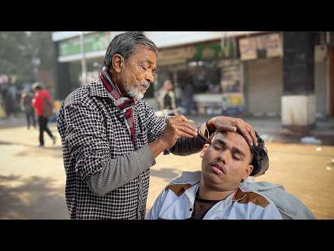 Waris Barber BEST Head Massage Melt Your Stress | Close Your Eyes & Relax 😴 | ASMR Gautam 