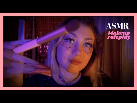 🎀 ASMR Tu amiga mas grande te maquilla (roleplay) 🎀