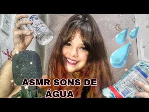 ASMR SONS DE ÁGUA. (LÍQUIDO)