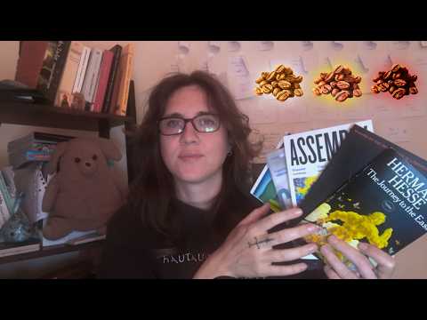 5 books ranked on the coffee roast scale ASMR