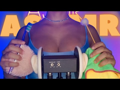 ASMR MASSAGEM PROFUNDA NOS SEUS OUVIDOS 👂 (SEM FALAR - NO TALKING)