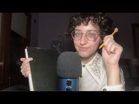 ASMR Drawing your portrait!! Personal Attention and Pencil Sounds 🖊