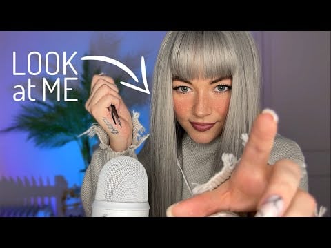 ASMR PURRING, mouth sounds & personal attention | time to sleep