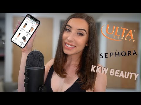 ASMR Shop for Makeup With Me