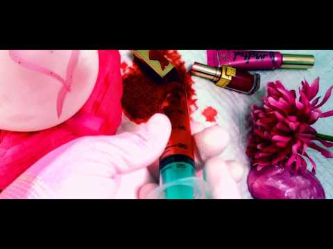 KIXX Gloves💘BALLOON💕 Pretty in PINK💖 Dutch WHISPER in the RAIN [[ASMR]]