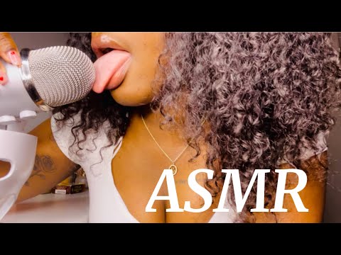 ASMR Mic Licking & Super Tingly Mouth Sounds!! (MUST WATCH)