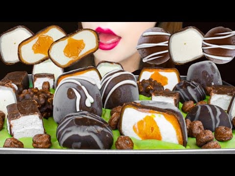 【ASMR】【咀嚼音 】チョコレートパーティ🍫CHOCOLATE PARTY MUKBANG 먹방 食べる音 EATING SOUNDS NO TALKING