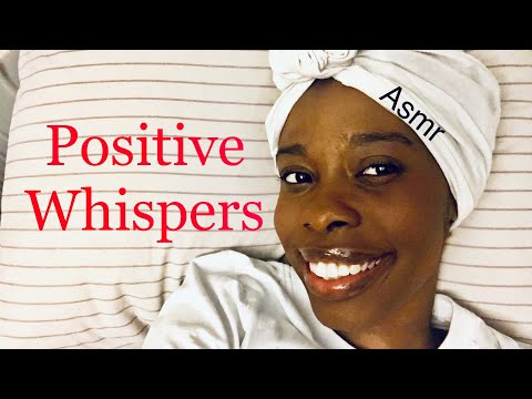 Asmr ~ Gentle whispering - Positive affirmations