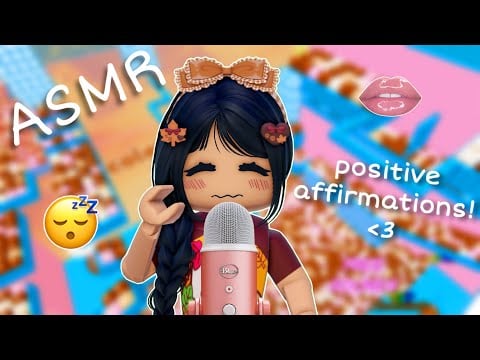 ROBLOX ASMR | Whispering Positive Affirmations 💖 (Clicky Keyboard Tower!) 