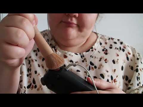 ASMR Makeup Brush Sounds | Soft Brushing for Sleep