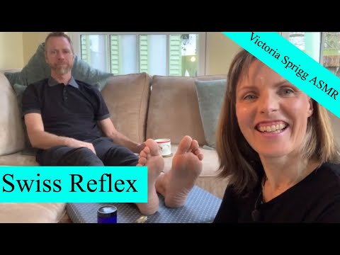 ASMR Swiss Reflex with Victoria and Jez (Soft Spoken. No Music)