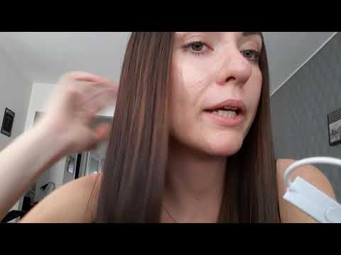 Simple ASMR- Ramble + handmovements and inaudible whispering