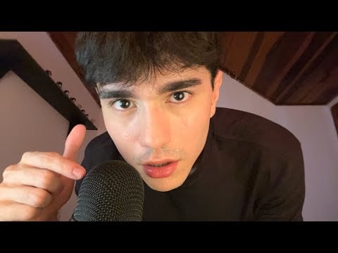 Unpredictable ASMR 👄 Spit Painting, kisses & Ear to Ear Triggers