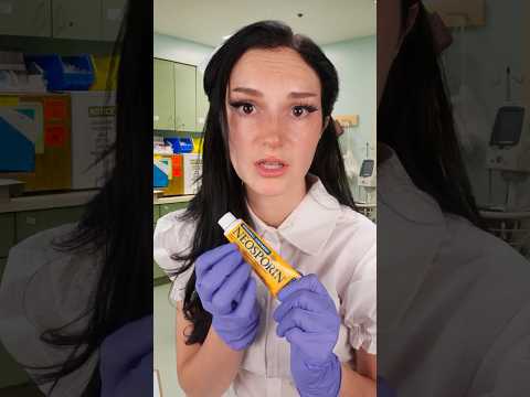 ASMR Prison Nurse Patches You Up (You Stole Someone's Chicken Nuggets)