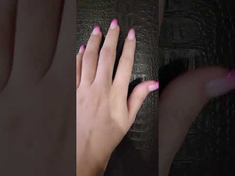 ASMR Aggressive scratching tough leather #asmr #asmrvideo #shorts #relaxing #асмр