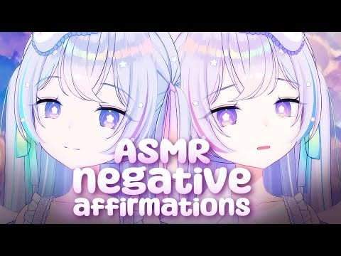Twins Gives You Negative Affirmations 【ASMR SR3D】