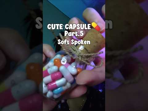ASMR Cute Capsule Part.5 💊 Guess the Silent Words Triggers #asmr #guess #capsule