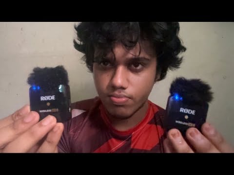 ASMR Testing out new microphones + mouth sounds experimental video ear-ear whispering 