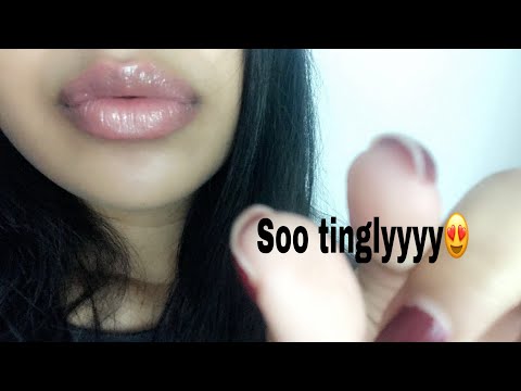 ASMR~ Tingly Trigger Words + Hand Movements + Mouth Sounds