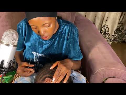 ASMR RELAXING EAR CLEANING, FACE PICKING, SCALP SCRATCHING, HAIR PLAY, GUM CHEWING|