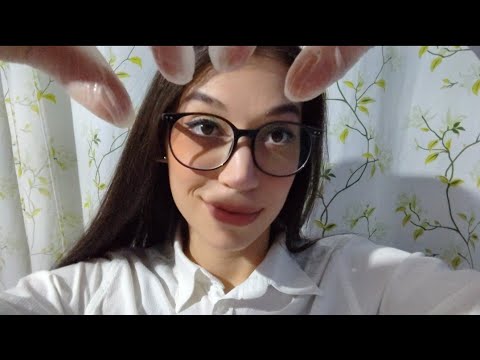 ASMR Roleplay: Doutora do soninho - Com sons de luva de látex na sua cabecinha